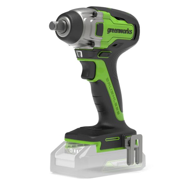 Greenworks Mutterdragare borstl&ouml;s 24 V 400 Nm