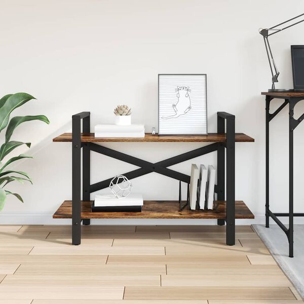 vidaXL Hyllsystem R&ouml;kt ek 100 x 33,5 x 64 cm Konstruerat tr&auml;