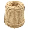 vidaXL Rep 100% sisal 20 mm 100 m