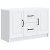 vidaXL Sideboard Vit 89 x 34,5 x 57 cm Konstruerat tr&auml;