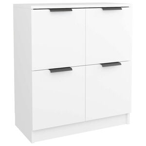 vidaXL Sk&auml;nk vit 60x30x70 cm konstruerat tr&auml;