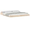 vidaXL S&auml;ngram Brun 200 x 210 cm Massiv furu