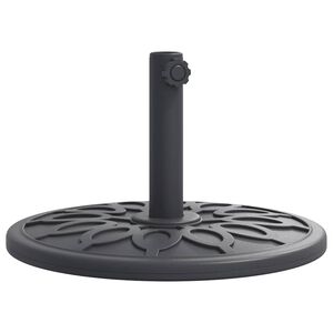 vidaXL Parasollfot f&ouml;r &Oslash;38 / 48 mm stolpar 12 kg rund