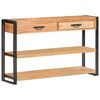 vidaXL Skänk 120x30x75 cm massivt akaciaträ