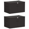 vidaXL F&ouml;rvaringsl&aring;da 2 st Non-woven tyg 60 x 43 x 35 cm 90,3 L