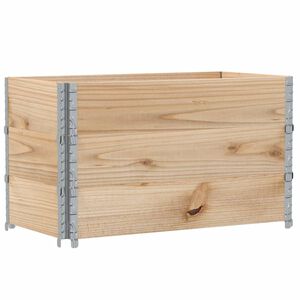 vidaXL Odlingsl&aring;da 100x50 cm massivt furutr&auml;