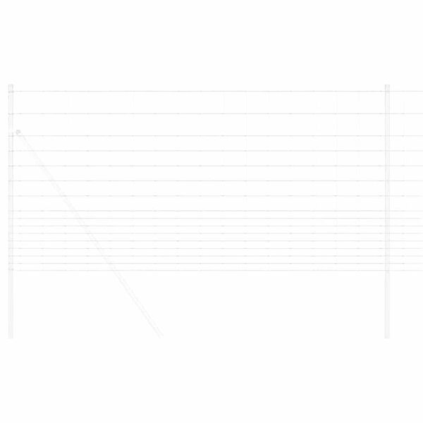 vidaXL Vild St&auml;ngsel Galvaniserad 1000 x 120 x 0.18 cm J&auml;rn