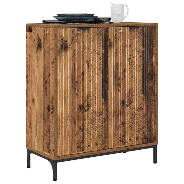 vidaXL Sideboard Gammalt tr&auml; 69,5 x 33 x 82 cm Konstruerat tr&auml;