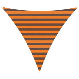 vidaXL Solskugge segel Orange och Brunt 2 x 2 x 2 m