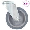 vidaXL L&auml;nkhjul med bulth&aring;l 24 st 100 mm