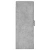 vidaXL V&auml;ggsk&aring;p betonggr&aring; 69,5x34x90 cm