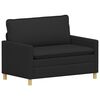vidaXL Soffa Svart 126 x 81 x 87,5 cm