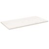 vidaXL Bordsskiva vit 110x60x2,5 cm massiv furu rektangul&auml;r