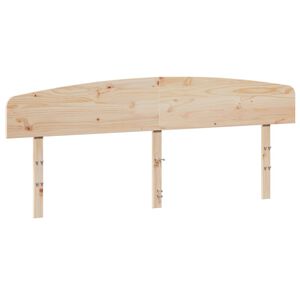 vidaXL Huvudgavel 200 cm massiv furu