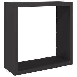 vidaXL Vedst&auml;ll svart 100x40x100 cm st&aring;l
