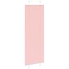 vidaXL Plisserad persienn rosa 75x200 cm tyg bredd 74,4 cm polyester
