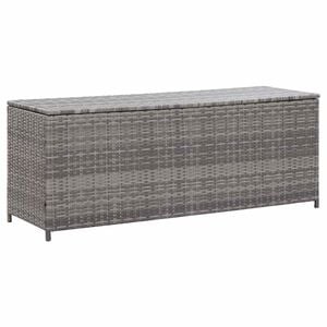 vidaXL Dynbox gr&aring; 150x50x60 cm konstrotting