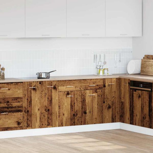 vidaXL Undersk&aring;p med l&aring;da &ldquo;Lyon&rdquo; &aring;ldrat tr&auml; 80x46x81,5 cm