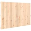 vidaXL V&auml;ggmonterad huvudgavel 166x3x110 cm massiv furu