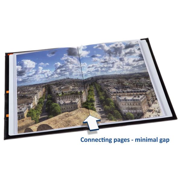 rillstab Demobok Ambassador luxe A4 30 fickor svart