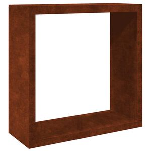 vidaXL Vedst&auml;ll 100x40x100 cm v&auml;derbest&auml;ndigt st&aring;l