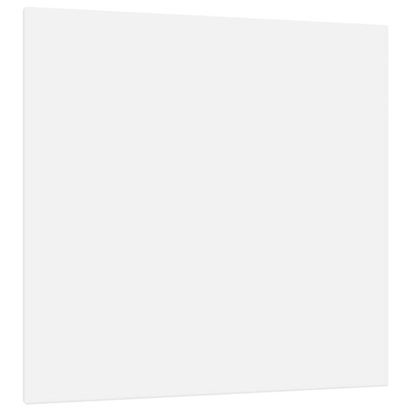 vidaXL Str&auml;ckt canvasduk 12 st vit tyg och massiv furu