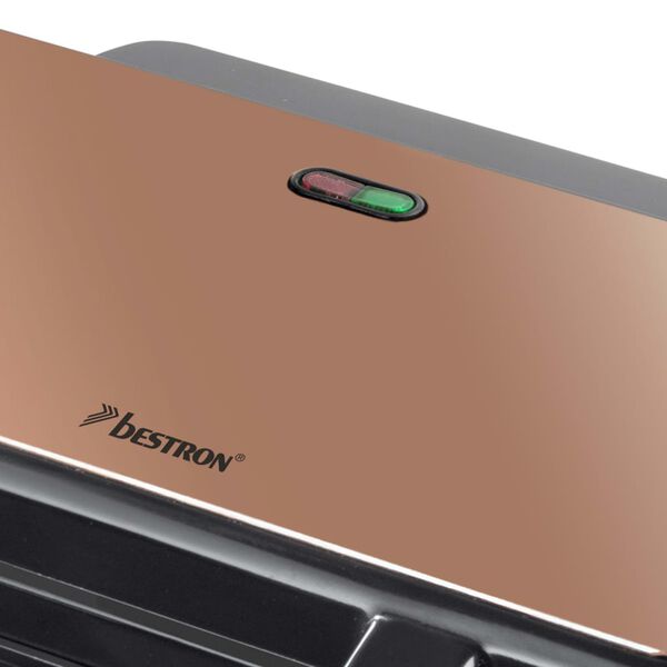 Bestron Sm&ouml;rg&aring;sgrill ASM90XLCO XL 900 W koppar