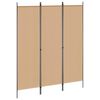 vidaXL 3-panelers rumsk&auml;rm Beige 150 x 180 cm Tyg