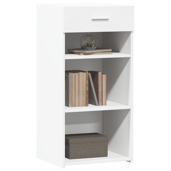 vidaXL Skåp vit 45x42,5x93 cm konstruerat trä