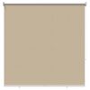 vidaXL Rullgardin UV-skydd Beige 140 x 230 cm Polyester