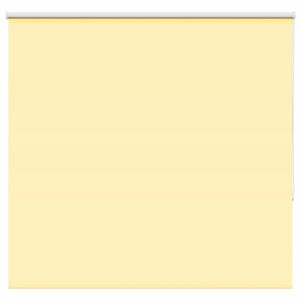 vidaXL Rullgardin m&ouml;rkl&auml;ggningsgul 145x150 cm tyg bredd 141,6 cm