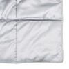 vidaXL Sommar Duvet Silver 200 x 135 cm Satin och Mikrofiber
