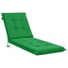 vidaXL Solstol Kudde GEMERT 100% Polyester Gr&ouml;n 190 x 60 x 9 cm