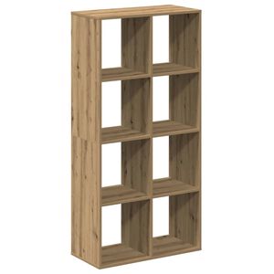 vidaXL Bokhylla/Rumsavdelare ek 69,5x29x137,5 cm konstruerat tr&auml;
