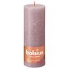 Bolsius Rustika blockljus 4-pack 190x68 mm askrosa