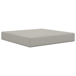 vidaXL Utomhus Soffa Kudde Gr&aring; 60 x 60 x 8 cm Polyester