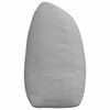 vidaXL Ryggkudde Moln Gr&aring; 200 x 24 x 50 cm tyg