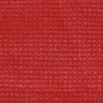 vidaXL Rullgardin utomhus 60x140 cm röd HDPE