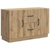 vidaXL Sideboard med l&aring;da Artisan-ek 89 x 34,5 x 57 cm Konstruerat tr&auml;