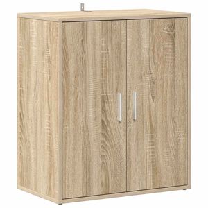 vidaXL Skost&auml;ll sonoma-ek 60x35x70 cm konstruerat tr&auml;