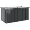 vidaXL Tr&auml;dg&aring;rdsf&ouml;rvaringsl&aring;da Svart 101 x 56,5 x 50 cm St&aring;l