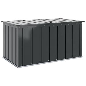 vidaXL Tr&auml;dg&aring;rdsf&ouml;rvaringsl&aring;da Svart 101 x 56,5 x 50 cm St&aring;l