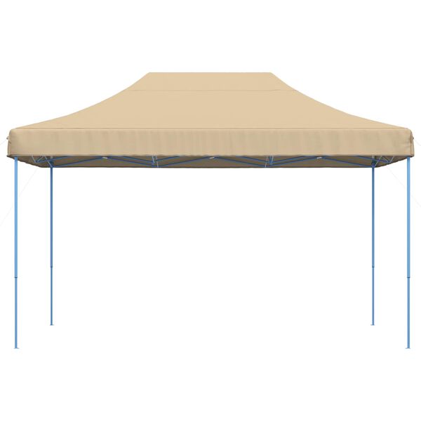 vidaXL Pop-Up hopf&auml;llbart partyt&auml;lt 440x292x315 cm beige