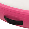 vidaXL Uppbl&aring;sbar gymnastikmatta med pump 100x100x20 cm PVC rosa