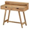 vidaXL Skrivbord 100x45x90 cm massivt grovt mangotr&auml;