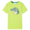 T-shirt f&ouml;r barn limegr&ouml;n 128