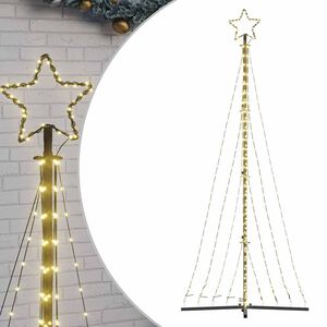 vidaXL LED julgran 447 LED varmvit 250 cm