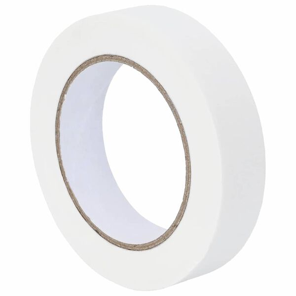 vidaXL M&aring;lartape 6 pcs Vit 25mm x 50m Papper