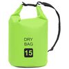 vidaXL Vattent&auml;t packp&aring;se gr&ouml;n 15 L PVC