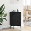 vidaXL Sideboard V&auml;ggmonterad Svart Ek 40 x 35 x 70 cm Konstruerat tr&auml;